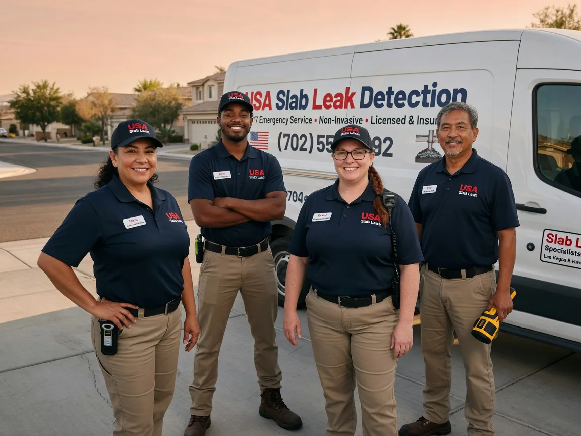 Slab Leak Repair company in Romney, IN